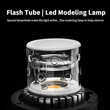 Godox AD400 Pro AD400Pro Outdoor Flash Strobe, Portable 400W 2.4G TTL 1/8000 HSS Monolight, 0.01-1s Recycle, 30W LED Modeling Lamp with Rechargeable Battery and Bowens Mount