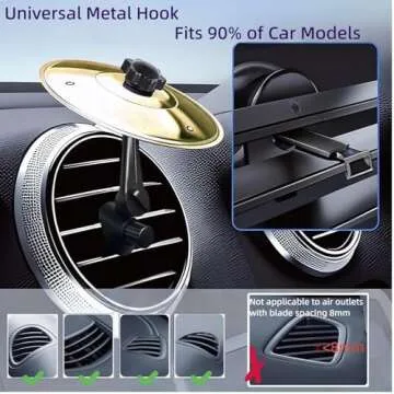 Air Vent Car Crash Cymbal - The Ultimate Mini Percussion Gift for Music Lovers