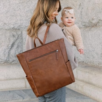 Freshly Picked Amber Minimal Diaper Bag Backpack
