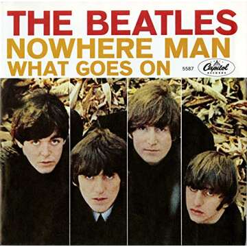 The Beatles Picture Sleeves: Nowhere Man, 1966 Rare USA Mono ORIGINAL NEW Old Store Stock 1st Pressi...