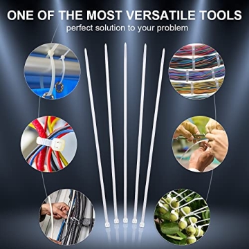 Heavy Duty 12 Inch Zip Cable Ties - Boacua