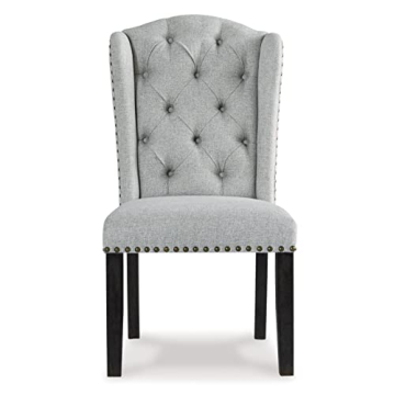 Elegant Jeanette Tufted Dining Chairs Set by Ashley