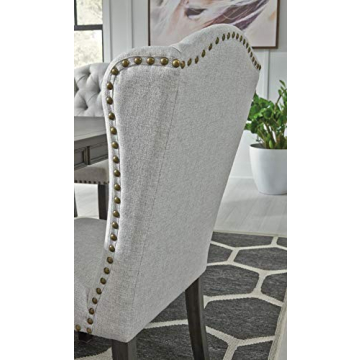 Elegant Jeanette Tufted Dining Chairs Set by Ashley