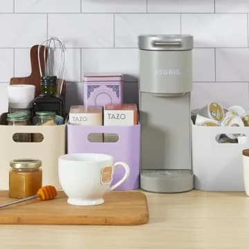 STORi White Plastic Storage Bins Set of 3 Organize Any Space