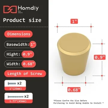 Elegant Gold Cabinet Knobs for Kitchen Dresser Upgrade