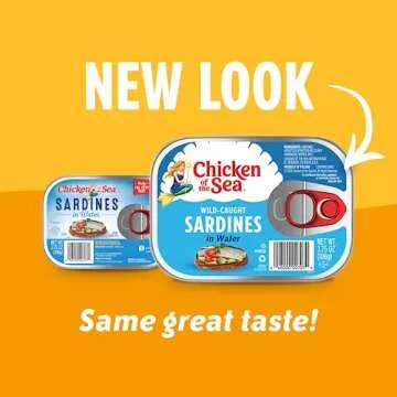 Chicken of the Sea Sardines in Water - Wild Caught, Highly Nutritious, 3.75 Ounce Can