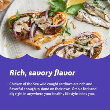 Chicken of the Sea Sardines - Nutritious Wild Caught Canned Fish