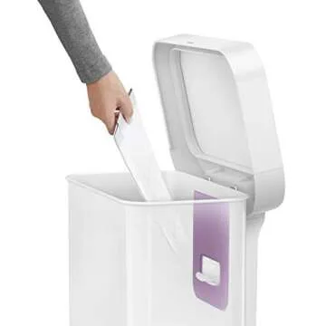 simplehuman Touchless Kitchen Trash Can, 45 Liter, Stylish & Practical