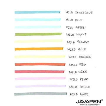 Mild Color Highlighter Set - Versatile 12 Pack for All