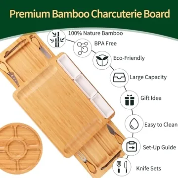 Stylish YZS Charcuterie Board Set for Every Occasion