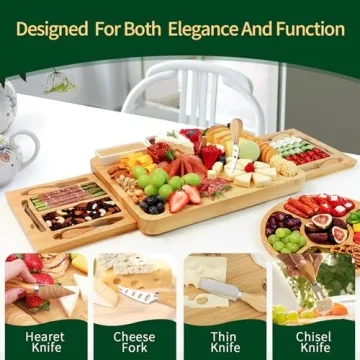 Stylish YZS Charcuterie Board Set for Every Occasion