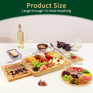 Stylish YZS Charcuterie Board Set for Every Occasion