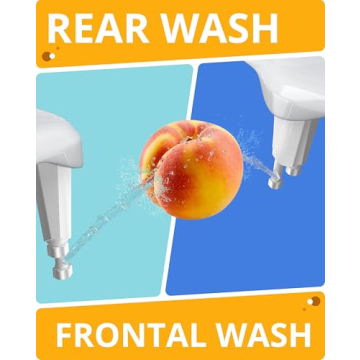 Affordable Clear Rear Bidet Attachment - Easy Install & Hygienic