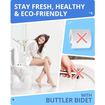 Affordable Clear Rear Bidet Attachment - Easy Install & Hygienic