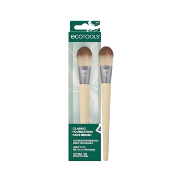 EcoTools Vegan Foundation Brush for Seamless Makeup Application