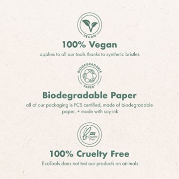 EcoTools Vegan Foundation Brush for Seamless Makeup Application