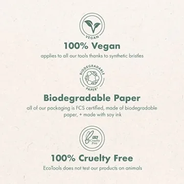 EcoTools Vegan Foundation Brush for Seamless Makeup Application