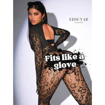 EHSUYAB Leopard Jumpsuit for Bold Party Nights