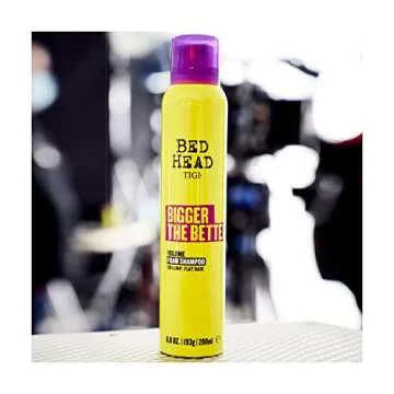 TIGI Bed Head Bigger The Better Volume Foam Shampoo for Fine Hair 6.8 oz