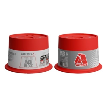Andersen Trailer Jack Blocks for RV Stability and Support | 2-Pack