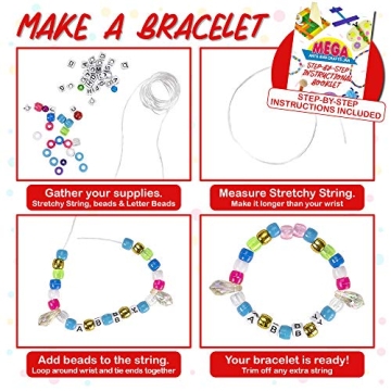 Dragon Too Mega Kids Crafts Kit - 1000+ Pieces Included