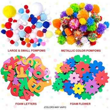 Dragon Too Mega Kids Crafts Kit - 1000+ Pieces Included