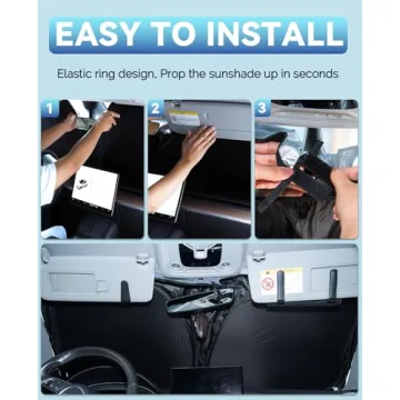 Custom Fit Windshield Sunshade for Honda Civic 2012-2015