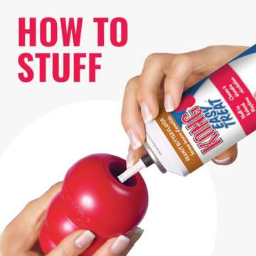 KONG Classic Stuffable Dog Toy - Fetch & Chew Toy for Dogs - Treat-Filling Capabilities & Erratic Bounce for Extended Play Time - Durable Natural Rubber Material - for Small Dogs