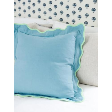 Chic FURBISH Darcy Linen Pillow Cover - Handmade Decor