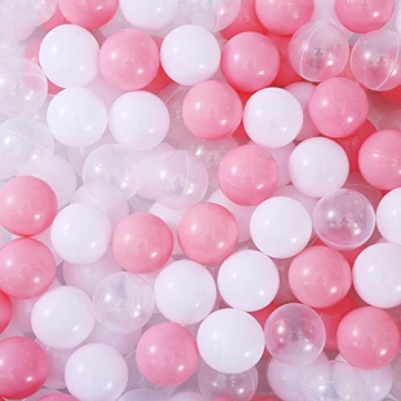 Thenese Ball Pit Balls for Kids - 100 pcs Crush Proof Balls, BPA Free & Safe for Toddlers