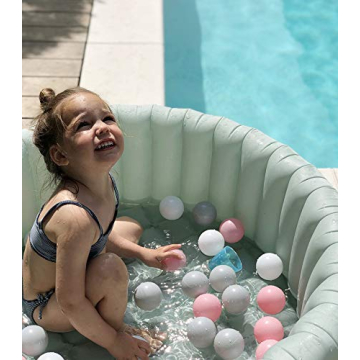 Thenese Crush Proof Ball Pit Balls 100 pcs for Kids