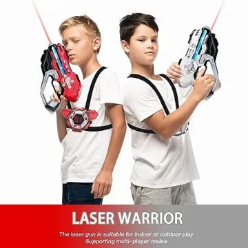 Kusntin Laser Tag Set with Digital Score Display for Kids