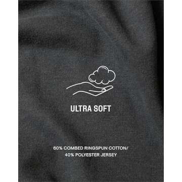 True Classic Mens T-Shirts - Short Sleeve Crew Neck Plain Novelty T Shirt for Men, Pack of 6, Variety, S