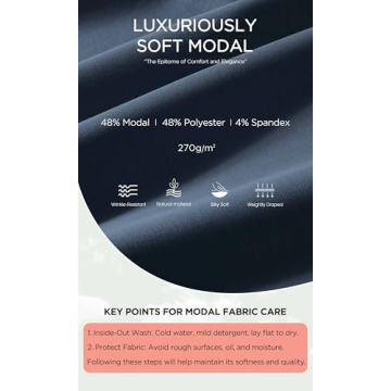 ODODOS Modal Soft Long Sleeve Cropped Hoodie for Women Oversized Pullover Sweatshirts with Pocket, Navy, Small