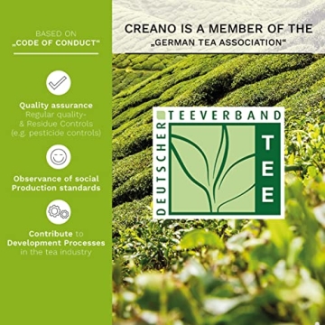 Creano Blooming Tea Gift Set in Stylish Wooden Box