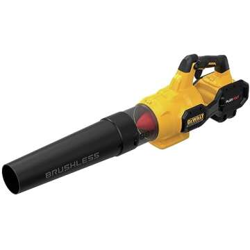 DEWALT 60V MAX* FLEXVOLT Leaf Blower, Cordless, Handheld, 125-MPH, 600-CFM, Tool Only (DCBL772B)