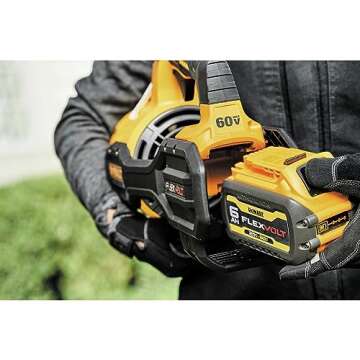 DEWALT 60V MAX* FLEXVOLT Leaf Blower, Cordless, Handheld, 125-MPH, 600-CFM, Tool Only (DCBL772B)