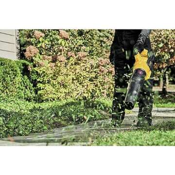 DEWALT 60V MAX* FLEXVOLT Leaf Blower, Cordless, Handheld, 125-MPH, 600-CFM, Tool Only (DCBL772B)