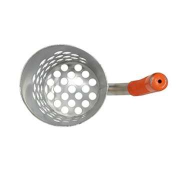 RTG Speedy Beach Sand Scoop Aluminum 5” x 7” for Wet and Dry Metal Detecting 721