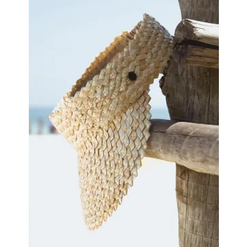 Capri Straw Visor Women Sun Protection Travel-Friendly