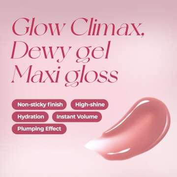 WAKEMAKE Squid Game Lip Gloss Set for Glossy Finish