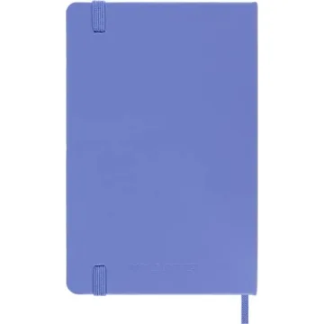 Moleskine Classic Notebook Pocket Hydrangea Blue Hard Cover