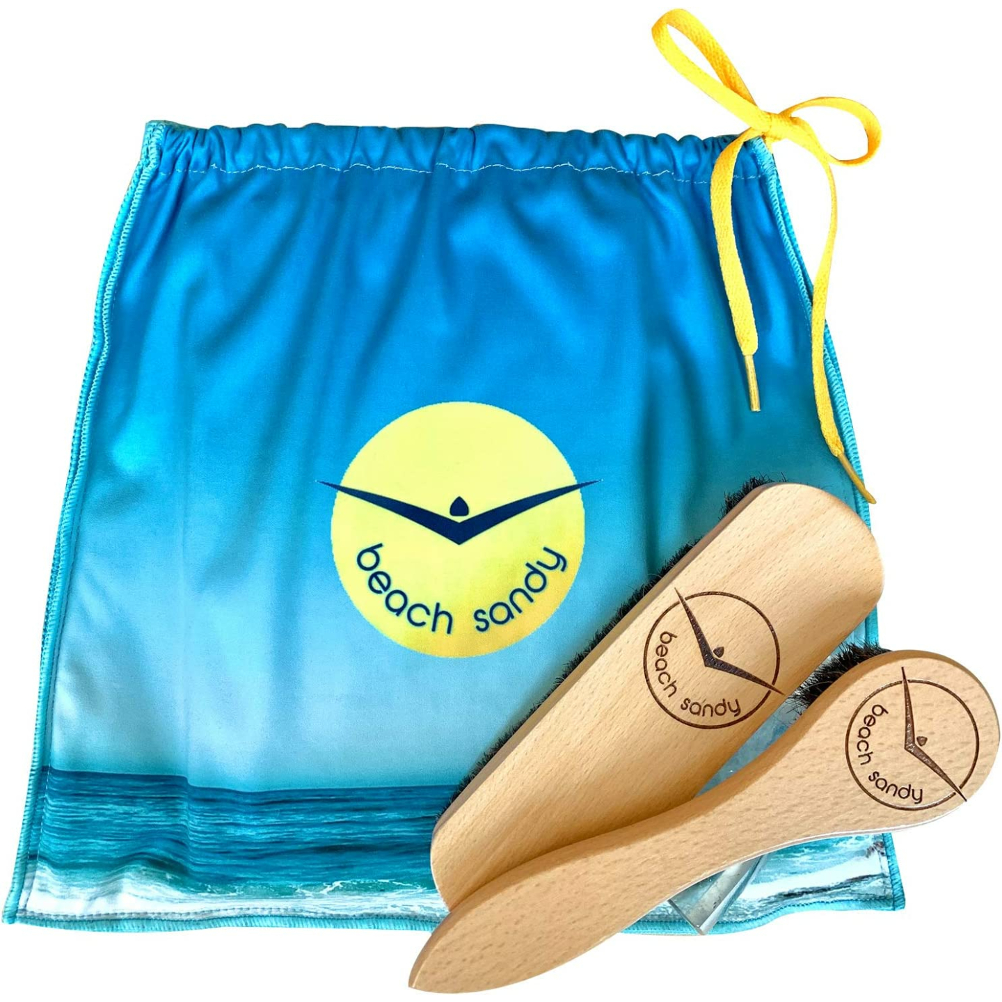 Eco-Friendly Sand Remover Brush Set for Beach Fun