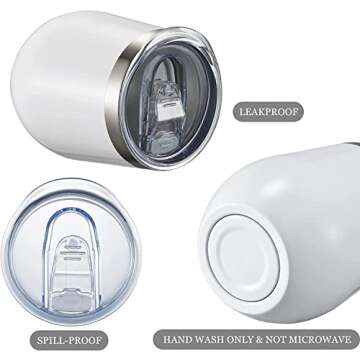 ARYDGELL Bachelorette Gifts for Bride - Stainless Steel Wine Tumbler with Lid, 12oz for Bride to Be, Bridal Shower, Engagement, Wedding, Newlywed Funny Cup Gifts