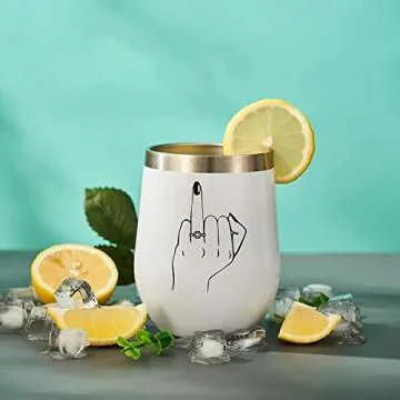 ARYDGELL Bachelorette Gifts for Bride - Stainless Steel Wine Tumbler with Lid, 12oz for Bride to Be, Bridal Shower, Engagement, Wedding, Newlywed Funny Cup Gifts