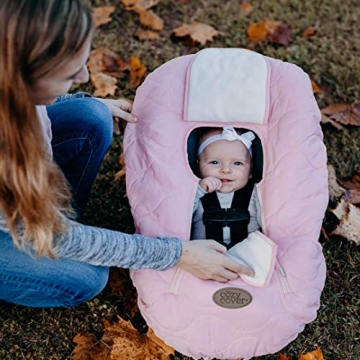 CozyBaby Insulated Infant Car Seat Cover for All Weather