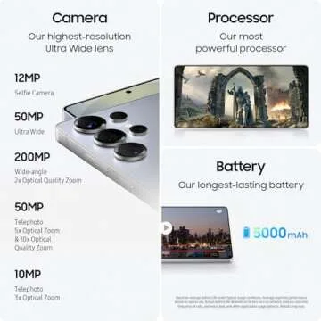 SAMSUNG Galaxy S25 Ultra - 256GB AI Smartphone, Renewed