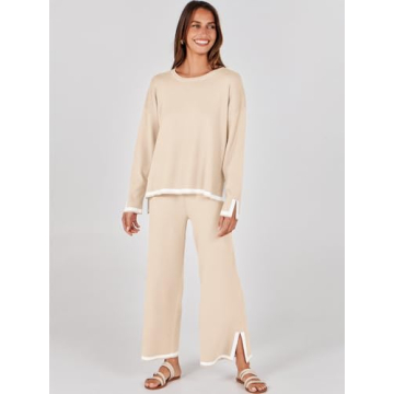 ANRABESS Women's Two Piece Outfit - Stylish & Comfortable