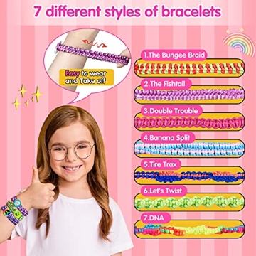 Friends Forever INNOCHEER Bracelet Making Kit for Kids