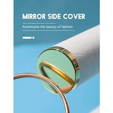 Ausalivan Bracelet Holder Stand,Bracelet Organizer Display for Selling,Bangle Organizer for Women,Watch Storage Holder for Men,Jewelry Business Supplies (Beige + metal lid)